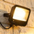 LED Floodlight Black Aluminium Tri-CCT 50W/30W/20W Adjustable 6500lm IP65 IK08