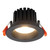 LED Downlight Black Aluminium 13W Tri-CCT 1300lm Dimmable IP65 Commercial Grade
