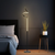 LED Floor Lamp Black 145cm 10W 380lm 3000K IP20