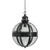 Vintage Pendant Light Black Sphere E27 40W 36cm