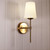 Glass Wall Light Satin Brass Metal With Long Arm E27 60W Glass Wall Light Satin Brass Metal With Long Arm E27 60W