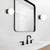 Wall Vanity Light Black Steel and Glass Opal G9 IP44 4W 4000K 400lm