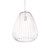 Pendant Light White Metal Wire 38cm E27 60W