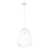 Pendant Light White Metal Wire 38cm E27 60W