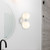Wall Vanity Light White Opal Glass Dual G9 4W IP44