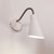 Wall Light White Matt Gooseneck Adjustable E27 25W With Switch Wall Light White Matt Gooseneck Adjustable E27 25W With Switch