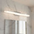 LED Vanity Wall Light Chrome Aluminium 535mm Tri-CCT 12W 1339lm Dimmable IP44