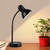 Gooseneck Desk Lamp Black Metal E27 60W