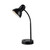 Gooseneck Desk Lamp Black Metal E27 60W