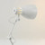 Desk Lamp White Metal E27 60W Adjustable Arm