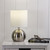 Brushed Chrome Graceful Touch Lamp