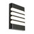 Wall Light Black Grill LED 10W Tri-CCT 340lm IP65