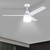 Ceiling Fan Light Kit White E27 20W