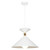 Pendant Light White Metal With Gold Decorative Ball 35cm E27 40W