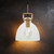 Pendant Light Gold Metal Clear Glass E27 60W 255mm
