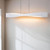 Pendant Light White Metal 150cm 36W Tri-CCT 1883lm Dimmable