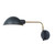 Wall light Black Antique Brass Swing Arm E27 25W