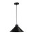 Pendant Light Black Steel 30cm E27 60W Industrial