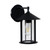 Wall Light Black Steel E27 60W IP44