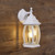 Classic Lantern Wall Light White E27 60W IP44 Downward
