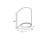 Wall Light White Aluminium GU10 35W IP54 Soft Curve Down