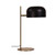 Desk Lamp Antique Brass With Black Shade E14 40W Tiltable