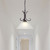 Pendant Light Bronze Frosted Glass 31cm E27 60W Downward