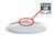 Oyster Light 24W Tri-CCT 1920lm IP54 30cm Round White