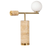 Table Lamp Travertine E14 40W Mid-Century Design