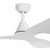114cm 45-inch White DC Ceiling Fan Remote Control 3 Blade 15W 6 Speed