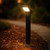 Solar Bollard Light Motion Sensor IP44 800lm 70cm Cool White