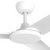 142cm 56-inch White DC Ceiling Fan Remote Control Convertible 3-4-5 Blades 40W