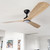 132cm 52-inch Black-Ashwood DC Ceiling Fan With Light Remote Control 3 Blade 30W 132cm 52-inch Black-Ashwood DC Ceiling Fan With Light Remote Control 3 Blade 30W