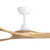 152cm 60-inch White-Timber DC Ceiling Fan Remote Control 3 Blade 39W 6 Speed
