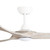152cm 60-inch White-Oak DC Ceiling Fan Light Remote Control 3 Blade 39W
