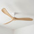 Domenech 183cm 72-inch White-Timber DC Ceiling Fan Remote Control 3 Blade 39W 6 Speed