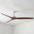 152cm 60-inch White-Koa AC Ceiling Fan 3 Blade 80W 3 Speed