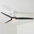152cm 60-inch White-Black AC Ceiling Fan With Light 3 Blade 80W