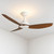 122cm 48-inch White-Koa DC Ceiling Fan Remote Control 3 Blade 39W Uplight