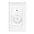 Multi-Fan Wall Controller White AC 3 Speed