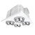 3-in-1 DC Bathroom Heater Fan White With E27 Light 375mm