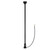 Ceiling Fan Extension Rod 180cm Black DC With Loom