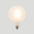 LED Filament E27 8W 2700K G125 Frosted Dimmable