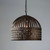 Pendant Light Black Iron 33cm E27
