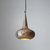 Pendant Light Nickel Metal 33cm E27