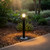 Bollard Light Black Aluminium E27 IP54 1164mm Commercial Grade