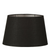 Lamp Shade Black Oval Linen 41cm x 51cm x 31cm