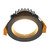 LED Downlight Black Aluminium DALI 85mm Tri-CCT 8W 800lm IP44