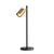Desk Lamp Black and Brass 5W GU10 4000K Adjustable Head