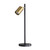 Desk Lamp Black and Brass 5W GU10 4000K Adjustable Head